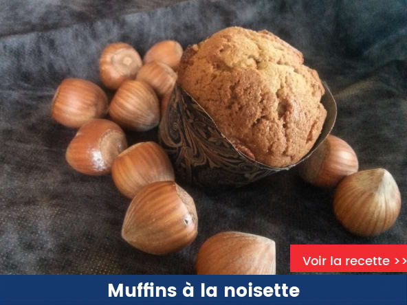 Muffins à la noisette